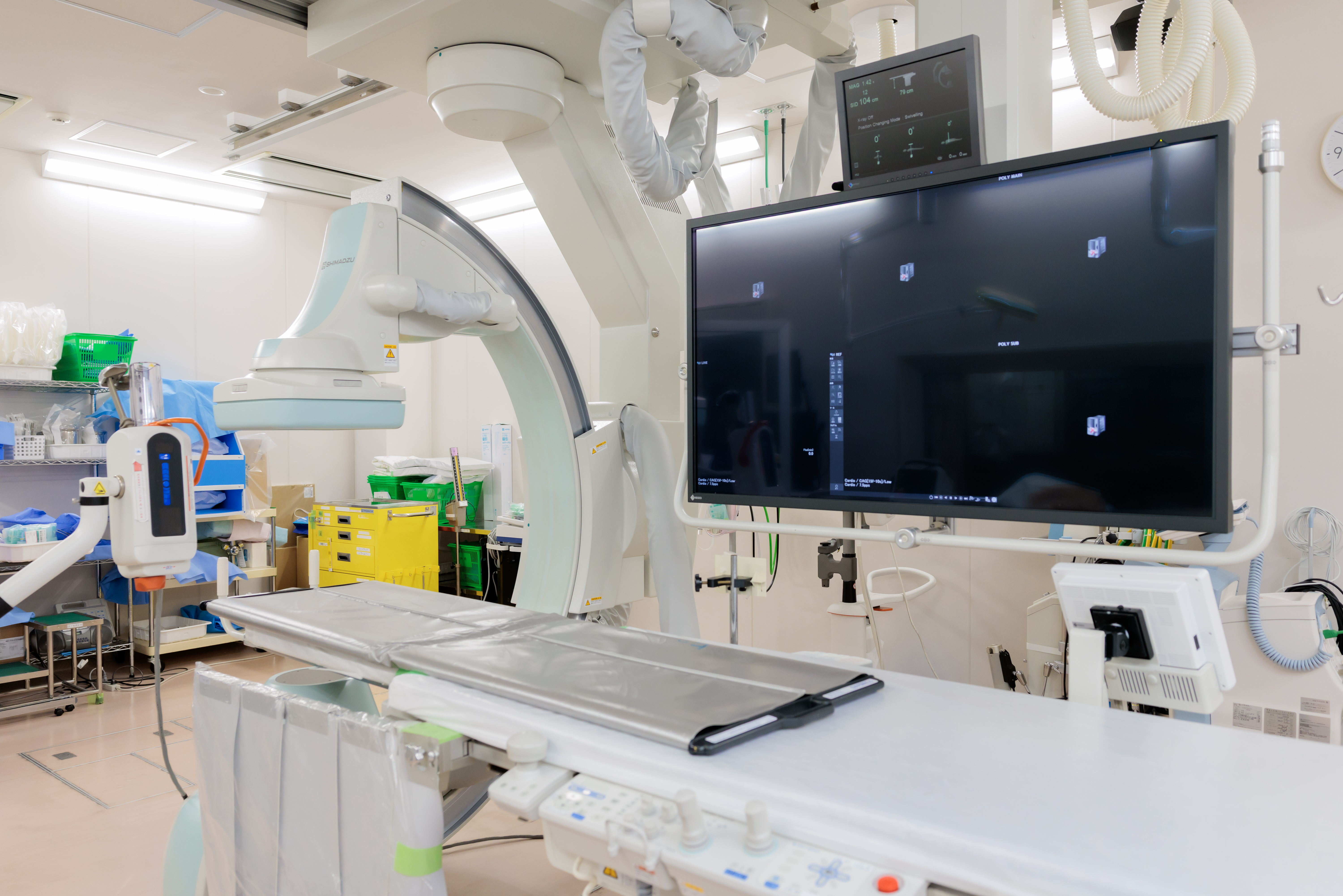 心臓カテーテル検査室