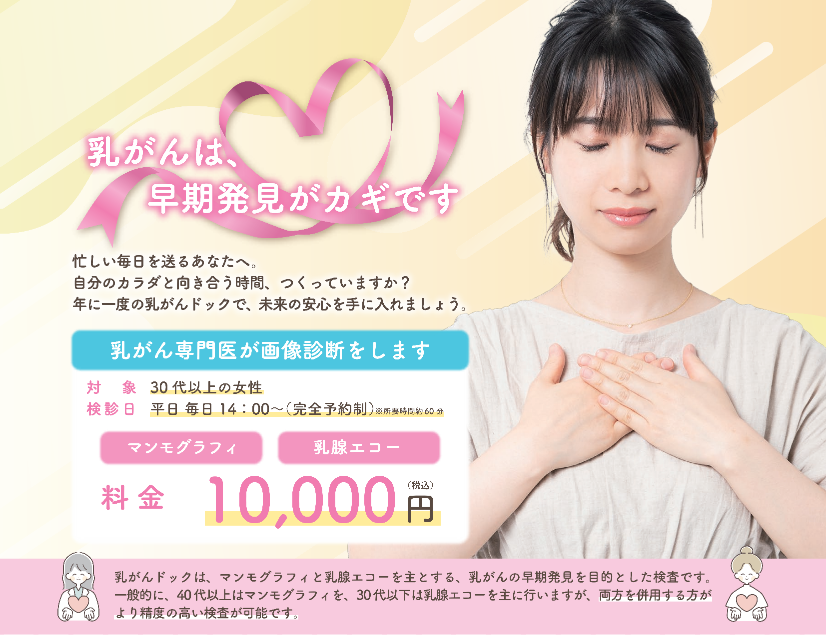 乳がんドックのご案内